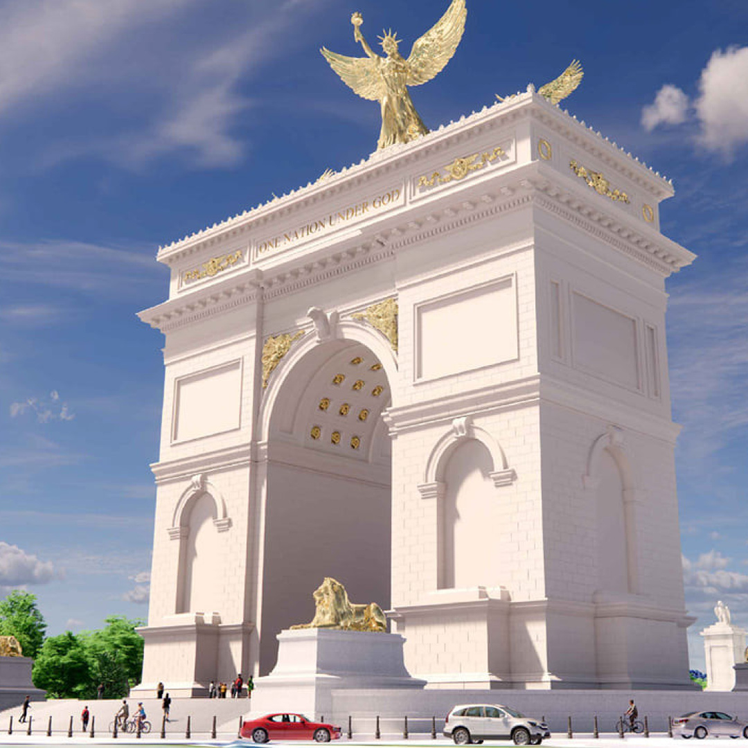 Trump Proposes Military Complex at Triumphal Arch in D.C.
